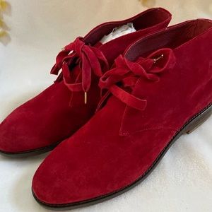 Marco Vicci Women’s 8M Suede lace up booties 78-51220